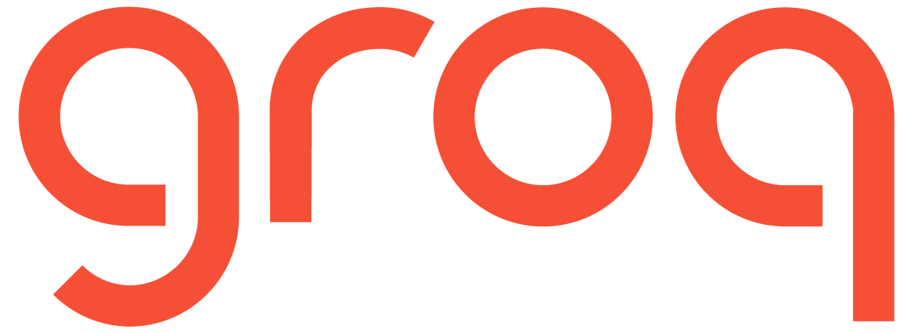 Groq logo - VoiShift technology stack